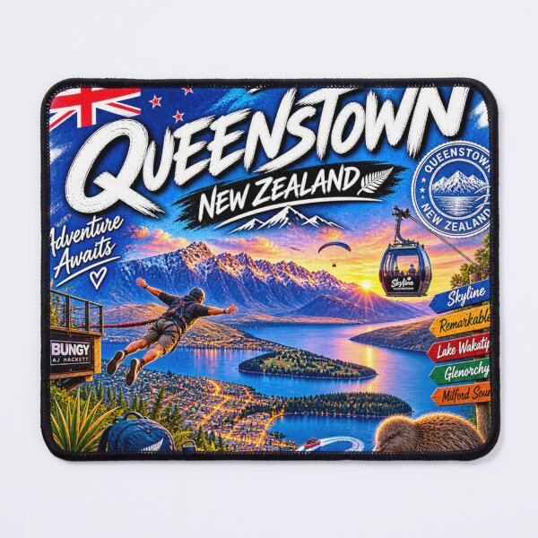 Item preview, Queenstown New Zealand – Mountain Adventure Travel Design designed and sold by URBIVO.
