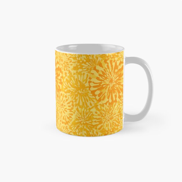 Item preview, Minimalistic Zinnia Texture  - Birthday Flower Pattern - Retirement Gifts For Grandma designed and sold by RoyalStarsPatts.