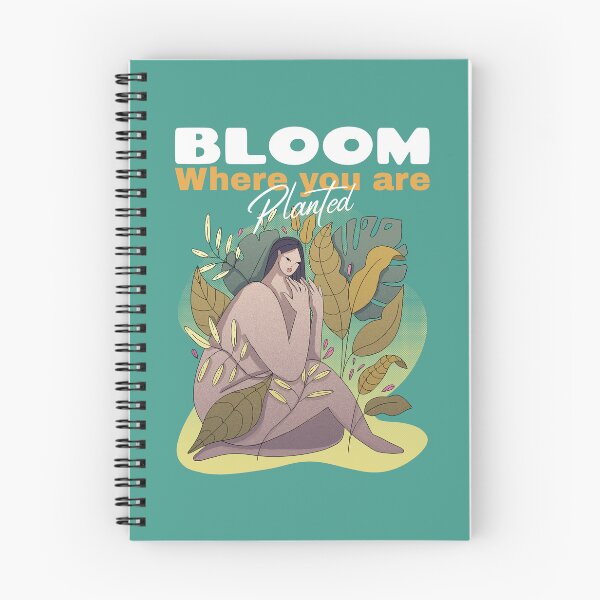 Item preview, Bloom Where You Are Planted - Abstract Botanical Art designed and sold by chatzous.