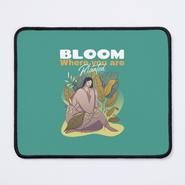 Item preview, Bloom Where You Are Planted - Abstract Botanical Art designed and sold by chatzous.