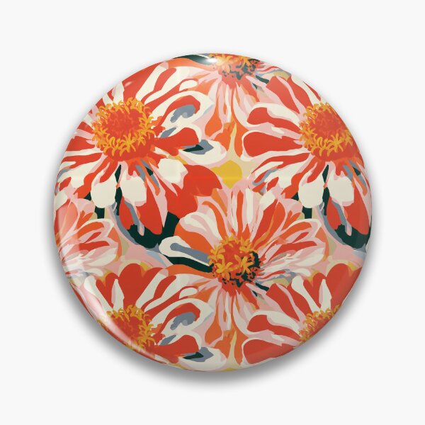 Item preview, Fresh Zinnia Flower  - Retro Flower Floral - Retirement Gifts for Mom designed and sold by RoyalStarsPatts.