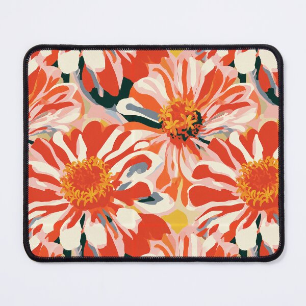 Item preview, Fresh Zinnia Flower - Retro Flower Floral - Retirement Gifts for Mom designed and sold by RoyalStarsPatts.