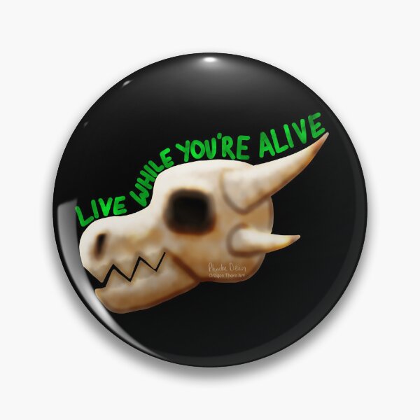 Item preview, Live While You're Alive designed and sold by dragonthorn-art.