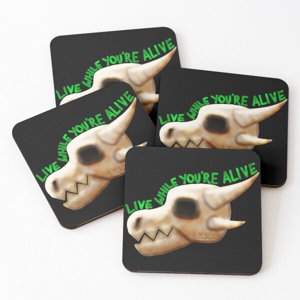Item preview, Live While You're Alive designed and sold by dragonthorn-art.