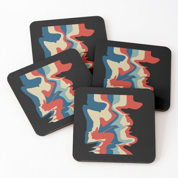 Item preview, Retro Liquid Marble Swirl Abstract designed and sold by AhmedZouita.