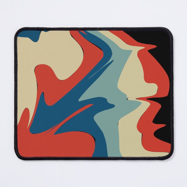 Item preview, Retro Liquid Marble Swirl Abstract designed and sold by AhmedZouita.