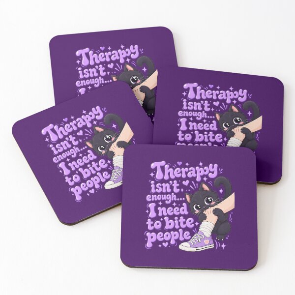 Item preview, Therapy isn't enough... I need to bite people designed and sold by BaShert.