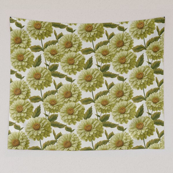 Item preview, Charming Zinnia - Tropical Flower Pattern - Retirement Gifts for Husband designed and sold by RoyalStarsPatts.