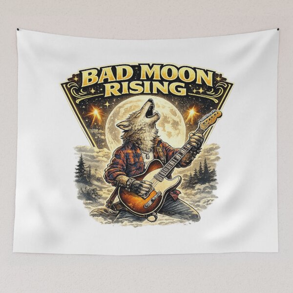 Item preview, Bad Moon Rising designed and sold by Bad-Decisions-Designs.