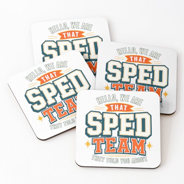 Item preview, Funny SPED Team Special Education Teacher Para Staff Humor designed and sold by JackCurtis1991.