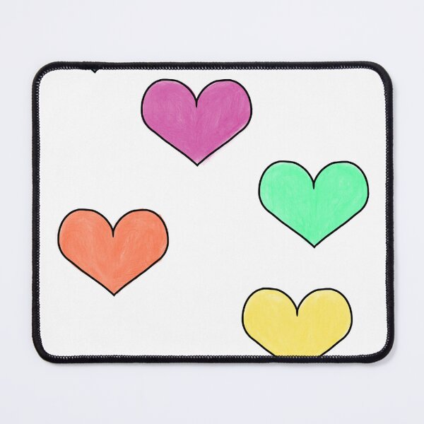 Item preview, Rainbow Hearts designed and sold by Clover Crow.