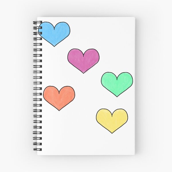 Item preview, Rainbow Hearts designed and sold by Clover Crow.