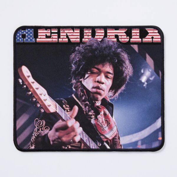 Item preview, Jimi Hendrix Guitar Legend – Vintage American Rock Music designed and sold by pioniksua.