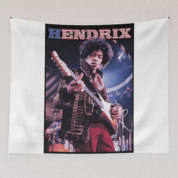 Item preview, Jimi Hendrix Guitar Legend – Vintage American Rock Music designed and sold by pioniksua.