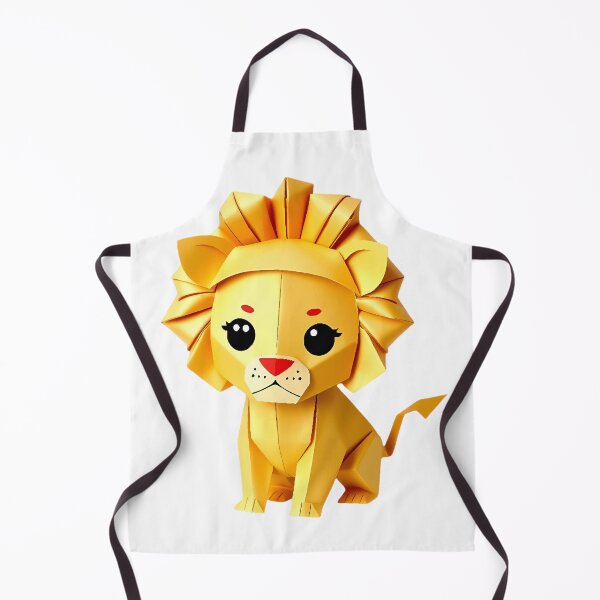 Item preview, Golden Mane: Geometric Origami Lion designed and sold by Shanlana.