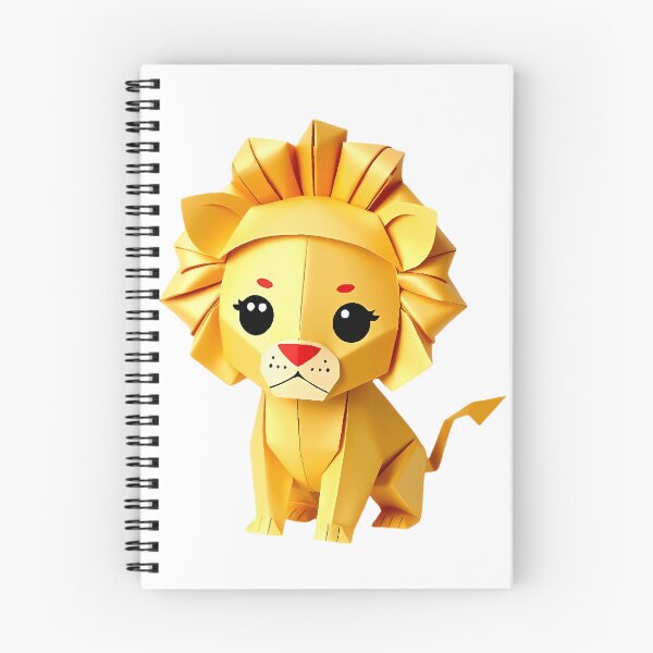 Item preview, Golden Mane: Geometric Origami Lion designed and sold by Shanlana.