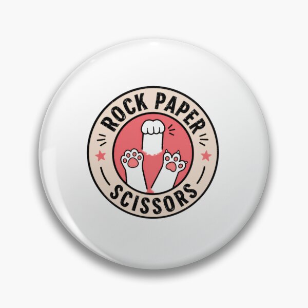 Item preview, Rock Paper Scissors Cat Paws Game Feline Lover designed and sold by SkeletonsDanger.