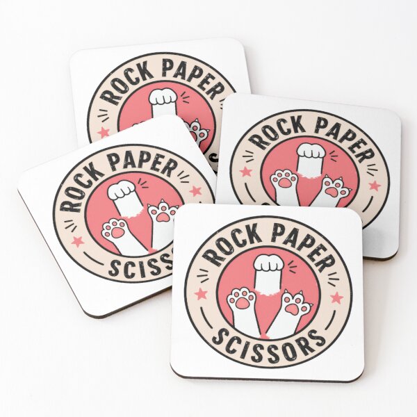 Item preview, Rock Paper Scissors Cat Paws Game Feline Lover designed and sold by SkeletonsDanger.