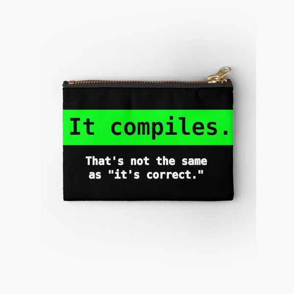 Item preview, OpenBSD: It compiles. That's not the same as "it's correct." designed and sold by LittleGreyMan2026.