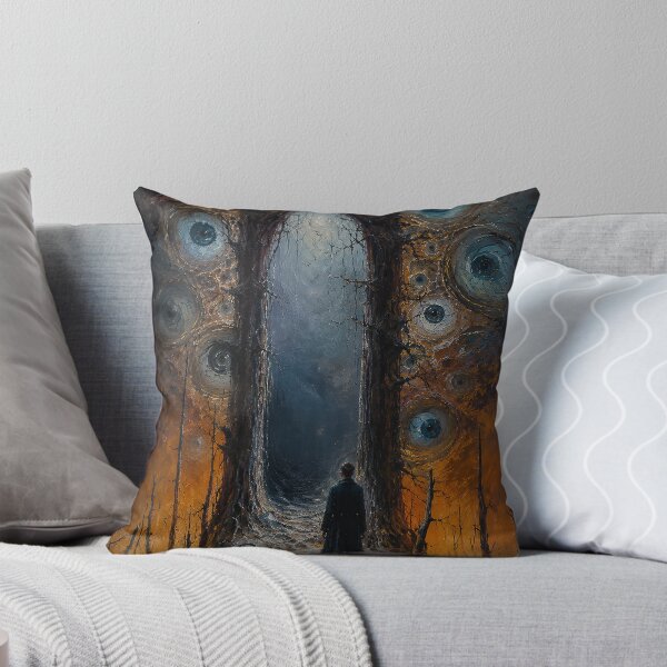 Item preview, Cosmic horror Doorway - oil painting designed and sold by abby-thorns.