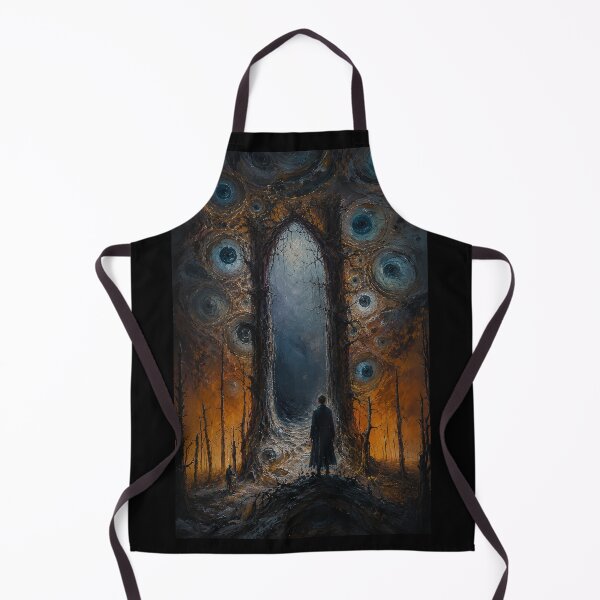 Item preview, Cosmic horror Doorway - oil painting designed and sold by abby-thorns.