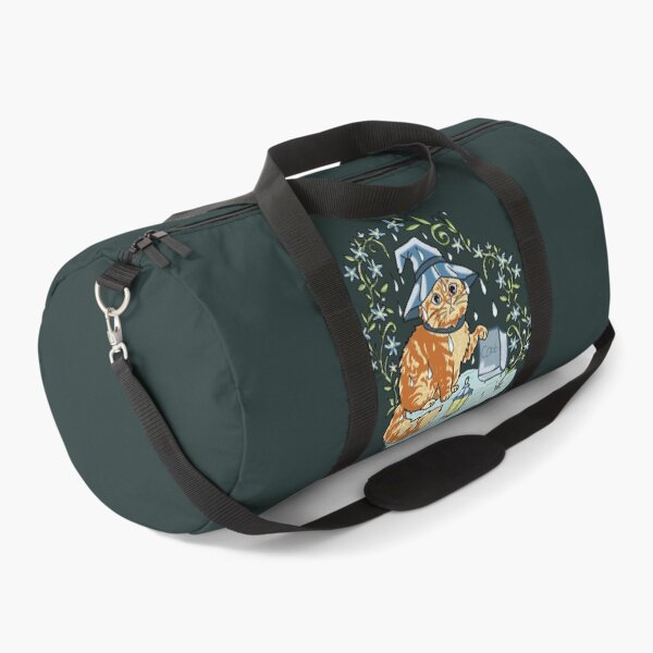 Item preview, Cat Book Wizard Whimsical Cottagecore Rain Illustration designed and sold by LeshanArt.