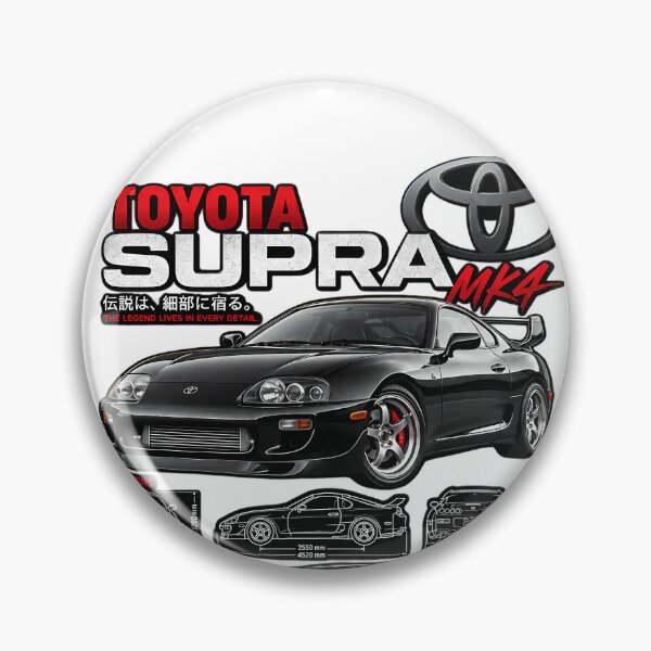 Item preview, Toyota Supra MK4 JDM Iconic Sports Car Graphic designed and sold by muzothe1.