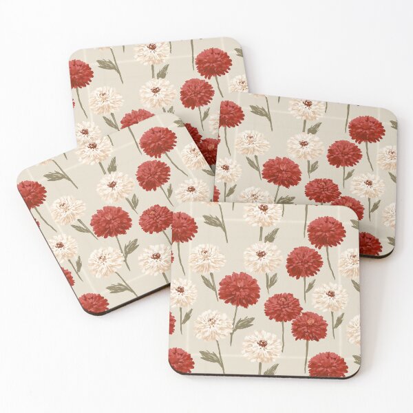 Item preview, Ornamental Zinnia Floral - Hawaiian Flower Pattern - Secret Santa Gifts designed and sold by RoyalStarsPatts.