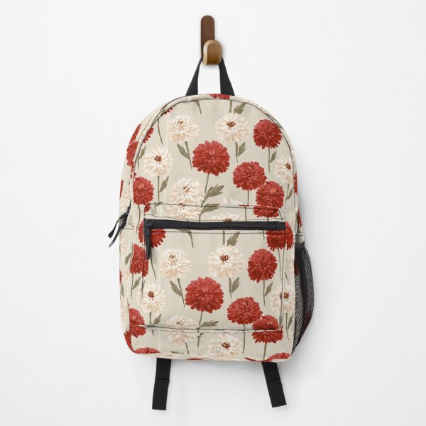 Item preview, Ornamental Zinnia Floral - Hawaiian Flower Pattern - Secret Santa Gifts designed and sold by RoyalStarsPatts.