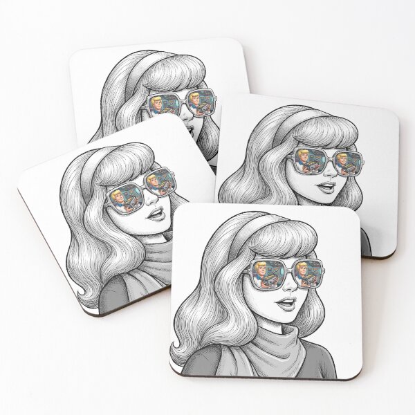 Item preview, Daphne Blake Fred Jones Gadget Shades Reflection designed and sold by Bad-Decisions-Designs.