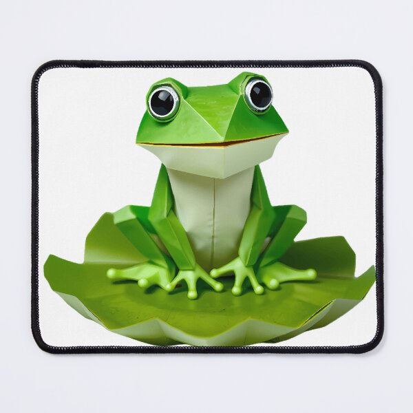 Item preview, Lily Pad: Low Poly Green Frog designed and sold by Shanlana.