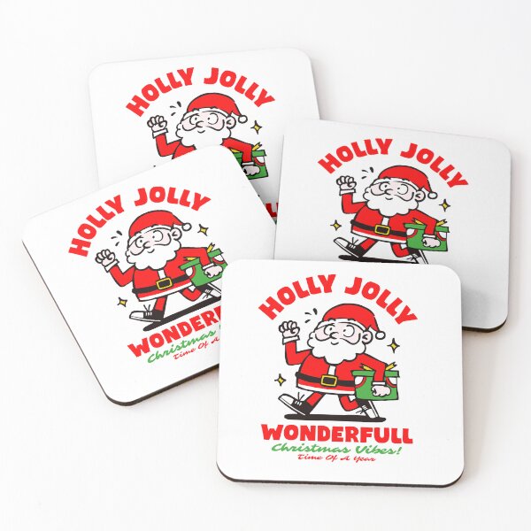 Item preview, Holly Jolly Santa - Christmas Vibes designed and sold by Zerhof.