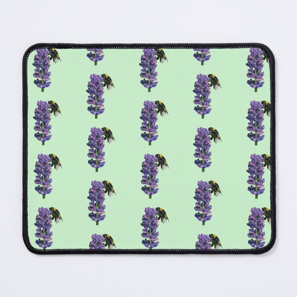 Item preview, Bumblebee - Honey Bee - Bee art - Lavender - Bee decor - Bumblebee decor designed and sold by IslesArt.