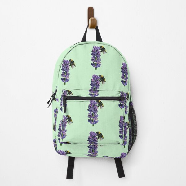 Item preview, Bumblebee - Honey Bee - Bee art - Lavender - Bee decor - Bumblebee decor designed and sold by IslesArt.