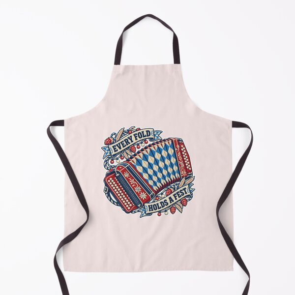 Item preview, Oktoberfest Accordion – Every Fold Holds a Fest Folk Patch designed and sold by Jaani-T.