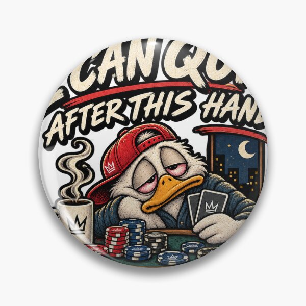 Item preview, I Can Quit After This Hand Poker designed and sold by WimzoraStudio.