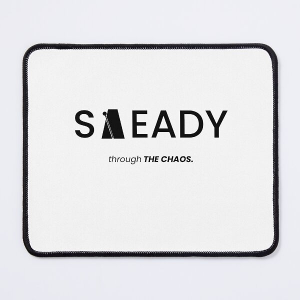 Item preview, Stay Steady Through The Chaos Minimalist Typography Design designed and sold by VanSum.