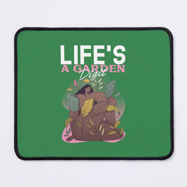 Item preview, Life's A Garden Dig It - Style Botanical Art designed and sold by chatzous.