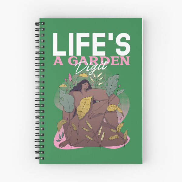 Item preview, Life's A Garden Dig It - Style Botanical Art designed and sold by chatzous.