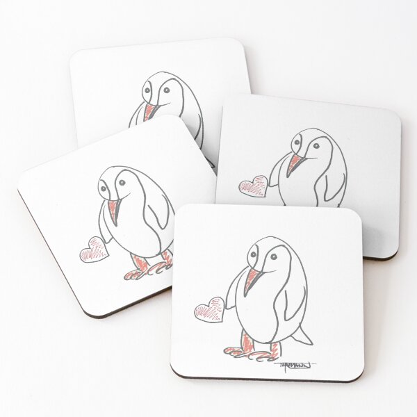Item preview, PINGUINO CON CORAZÓN designed and sold by Thalmann Designs TM.