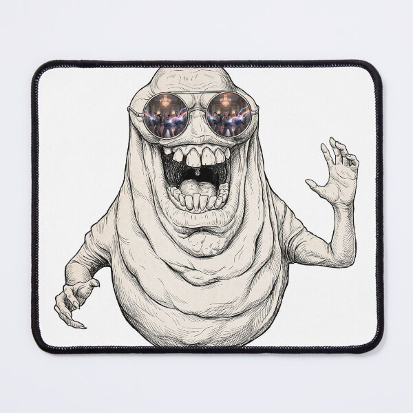 Item preview, Slimer Ghostbusters Proton Stream Reflection designed and sold by Bad-Decisions-Designs.