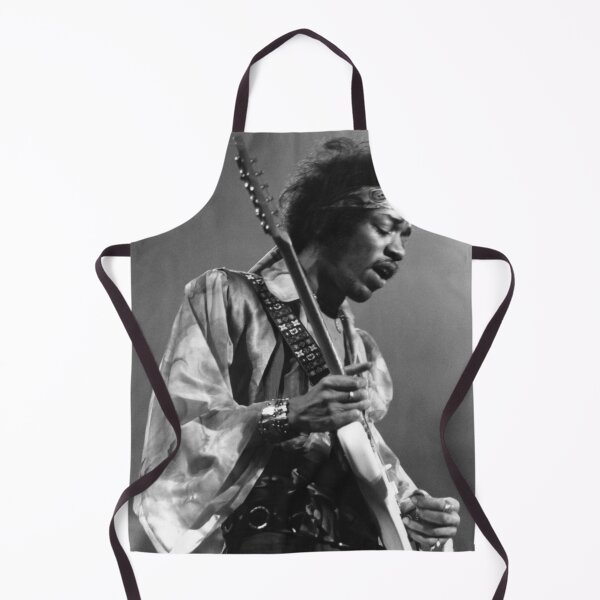 Item preview, Jimi Hendrix Black and White Vintage Electric Guitar Rock Legend designed and sold by pioniksua.
