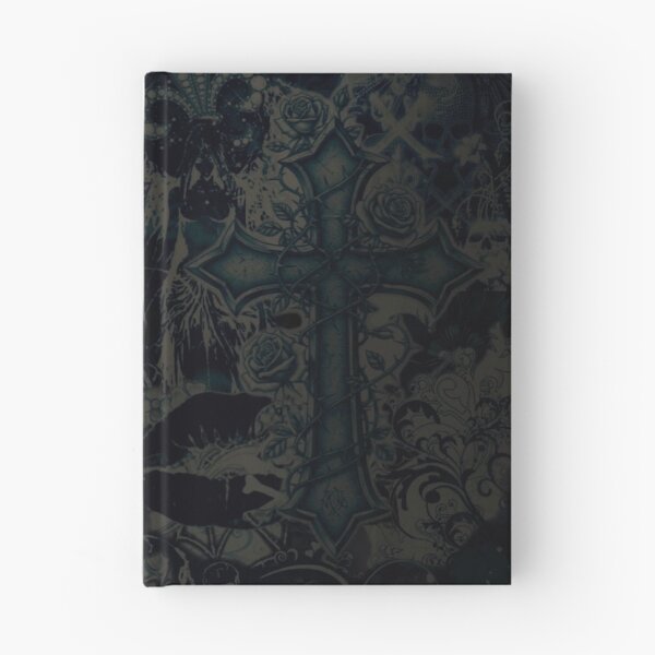 Item preview, Cyber Sigilism Mall Goth Skull Cross - Dark Aesthetic Rose Thorn Graphic designed and sold by BrontesWhimsyStore.