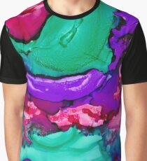 Psychedelic Grape Graphic T-Shirt
