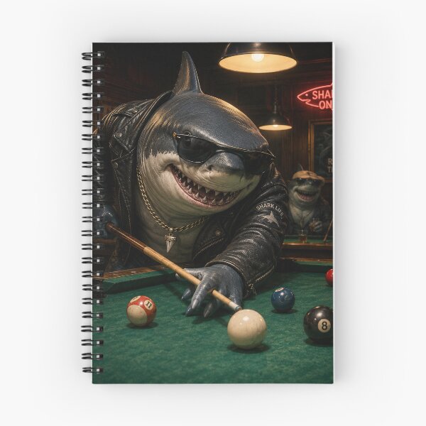Item preview, Cool Shark Playing Pool Billiards Sunglasses   designed and sold by A Light Worker.
