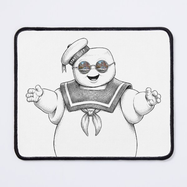 Item preview, Stay Puft Marshmallow Man Ecto-1 Reflection designed and sold by Bad-Decisions-Designs.