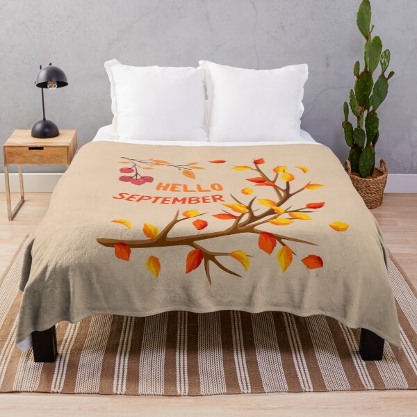 Item preview, Hello September, autumn, fall design designed and sold by ewicraft.