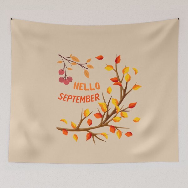 Item preview,  Hello September, autumn, fall design designed and sold by ewicraft.