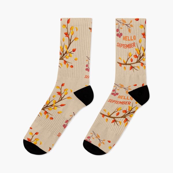 Item preview,  Hello September, autumn, fall design designed and sold by ewicraft.