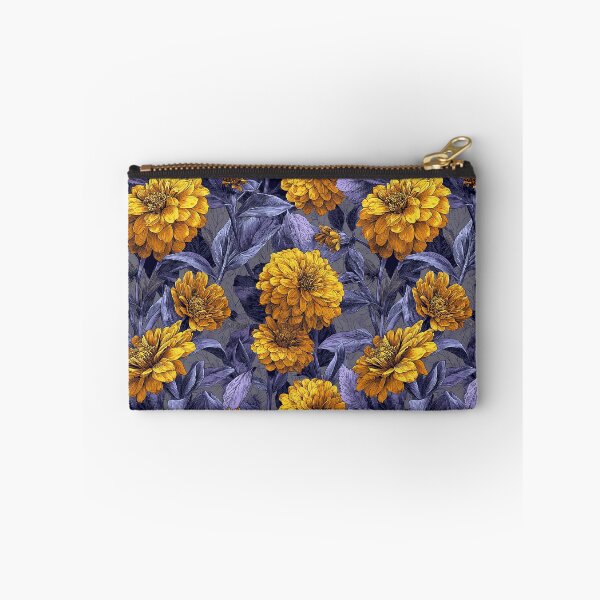 Item preview, Edgy Zinnia Print  - Birthday Flower Pattern - Unique Gifts designed and sold by RoyalStarsPatts.